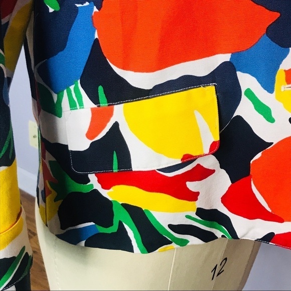 Lauren Ralph Lauren Floral Blazer Jacket - Picture 5 of 9